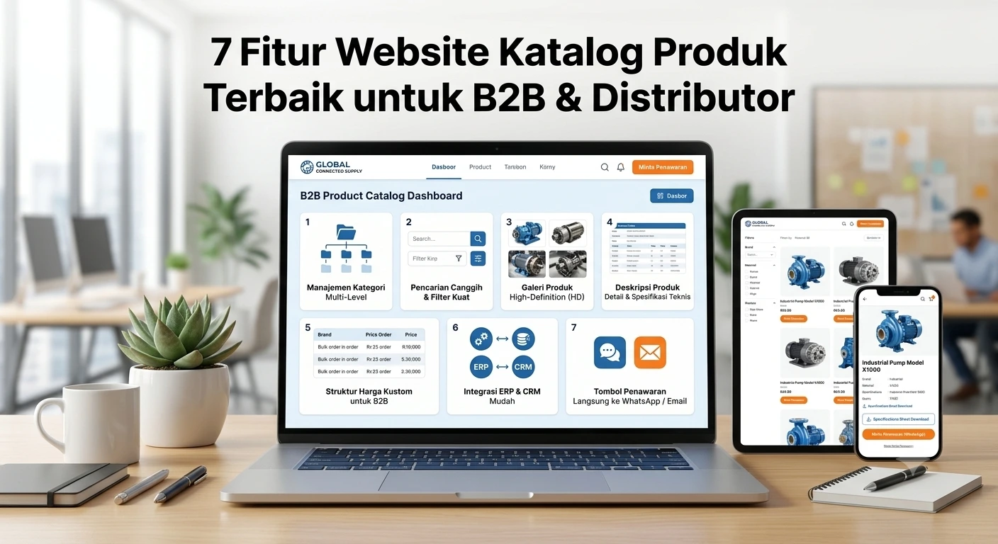 7 Fitur Website Katalog Produk Terbaik untuk B2B