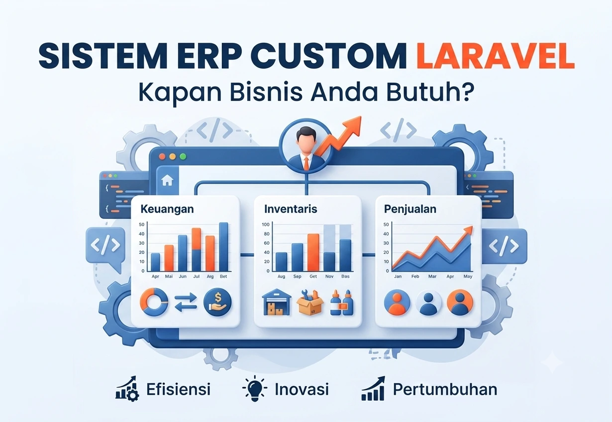 Jasa Pembuatan Sistem ERP Custom Laravel