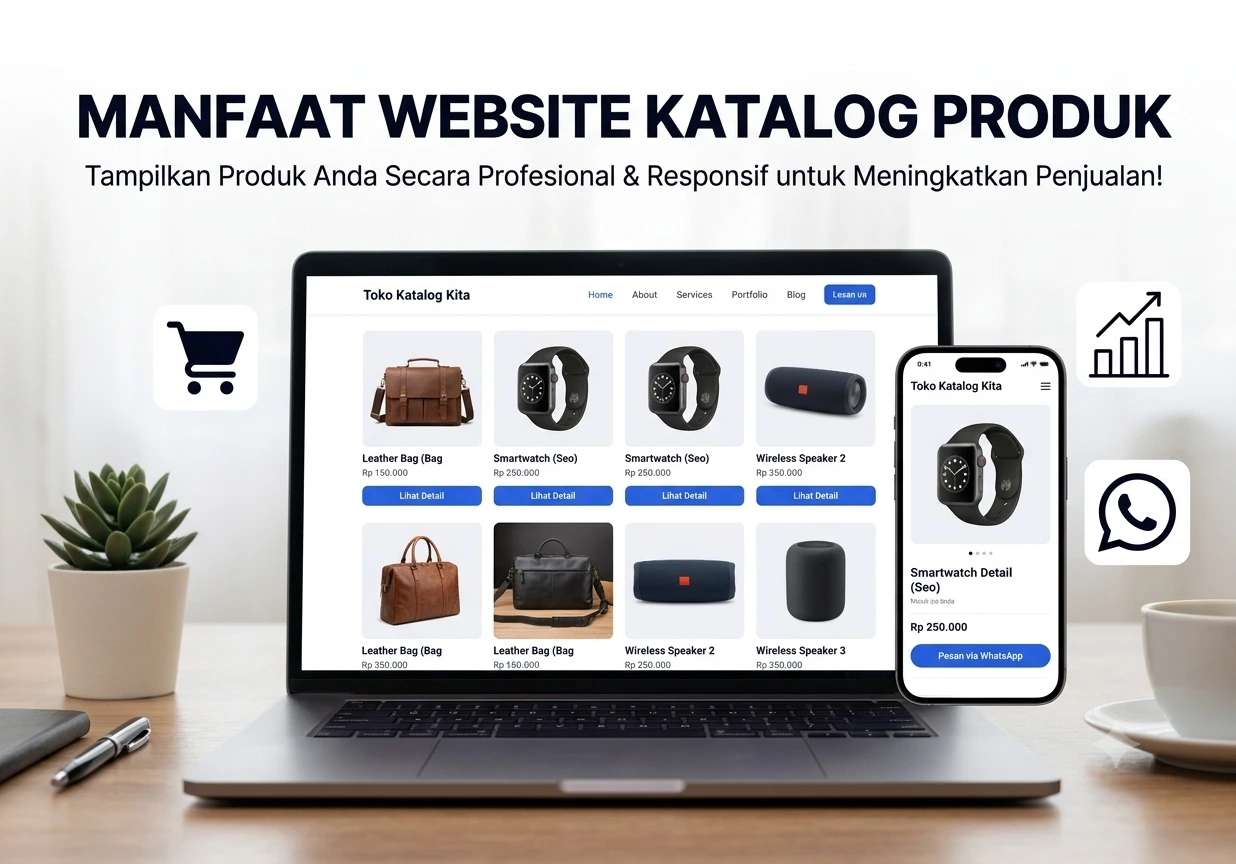 5 Manfaat Website Katalog Produk untuk Bisnis